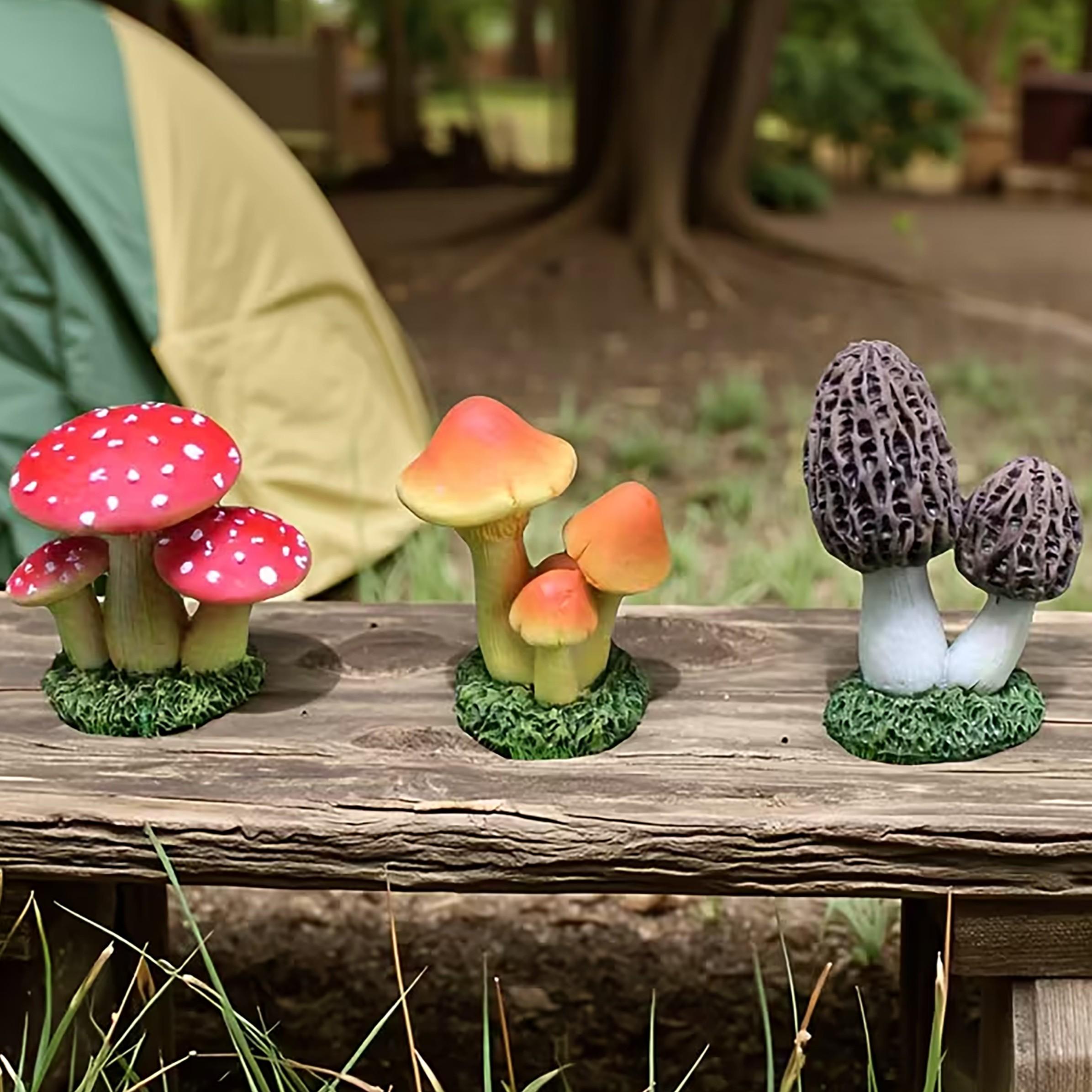 Succulent Set - 1 Zestaw 3 szt. Sztucznych Grzybków