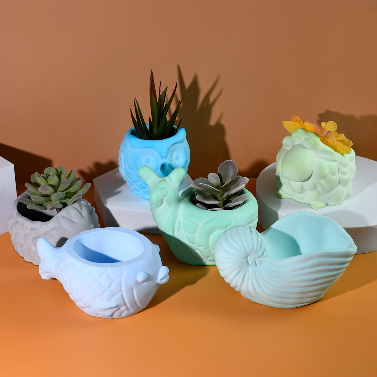 Forma Silikonowa 3D Doniczka Z – Succulent Set recenzja i cena