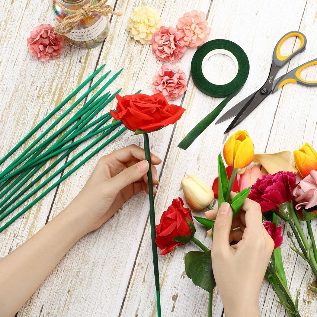 10 sztuk 40cm zielona roślina  – Plant Support Stake recenzja i cena