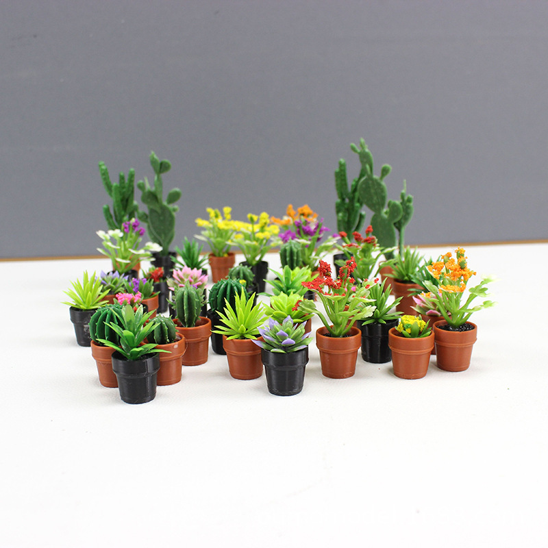 Miniaturowe Symulowane Rośliny – Succulent Set recenzja i cena
